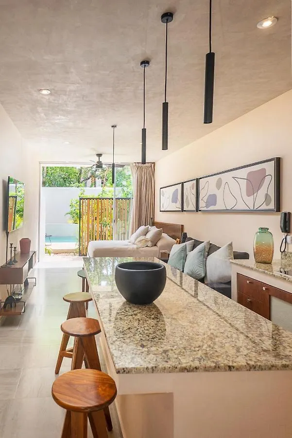 Hotel Modern Studio Pool Access Near Downtown A105 Tulum
